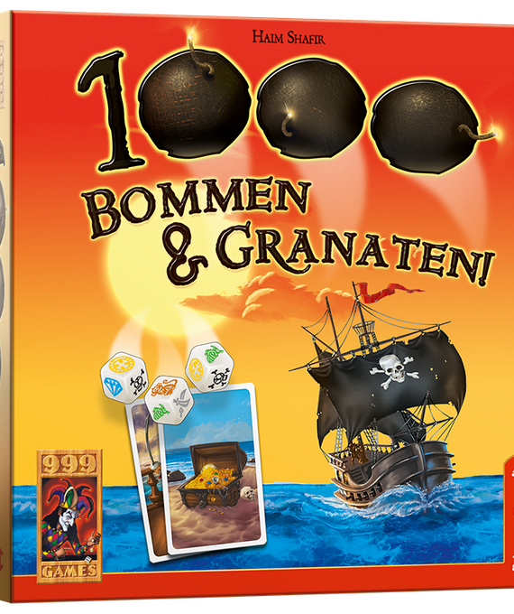 1000 Bommen & Granaten! - dobbelspel 999 games