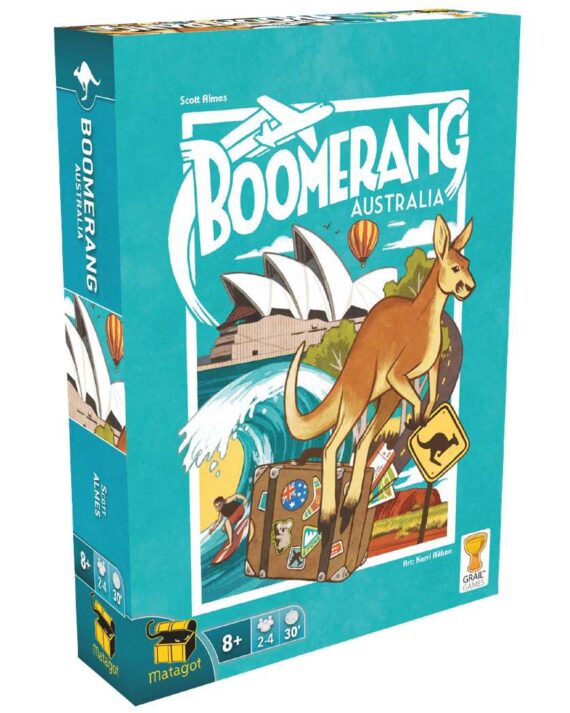 Boomerang Australia - kaartspel Matagot
