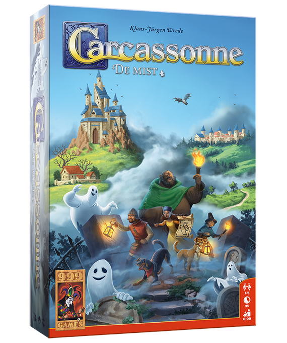 Carcassonne De Mist - bordspel 999 games