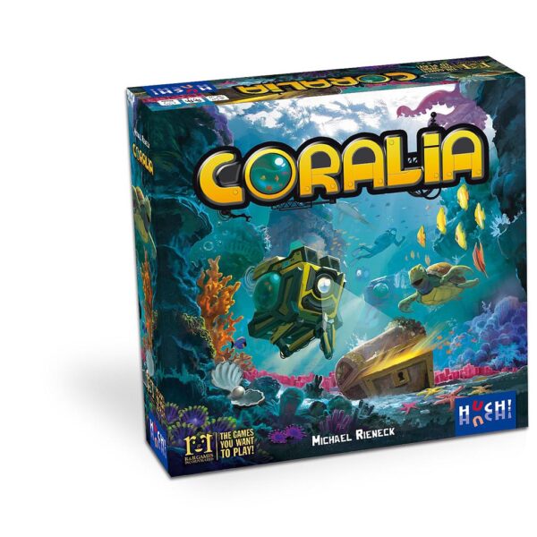 Coralia - bordspel pirateneiland, duikrobots,