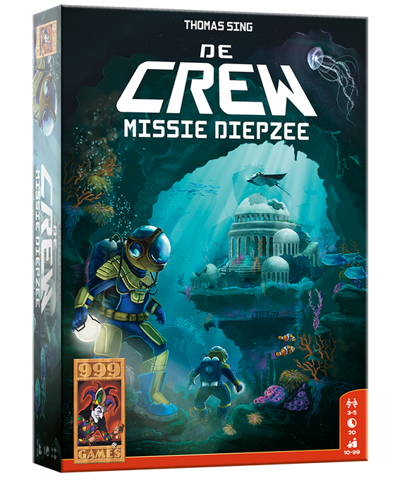 De Crew Missie Diepzee - kaartspel 999 games