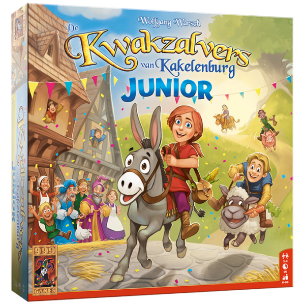 De Kwakzalvers van Kakelenburg Junior - bordspel 999 games