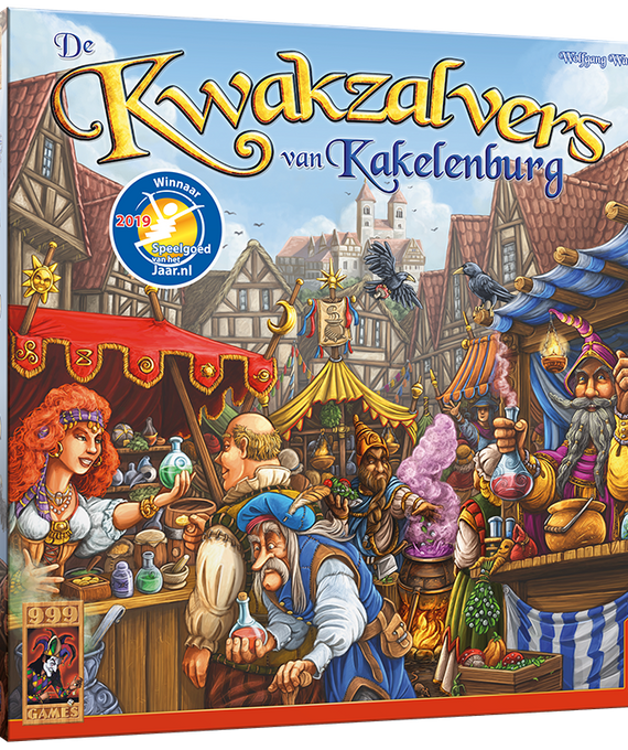 De Kwakzalvers van Kakelenburg - bordspel 999 games