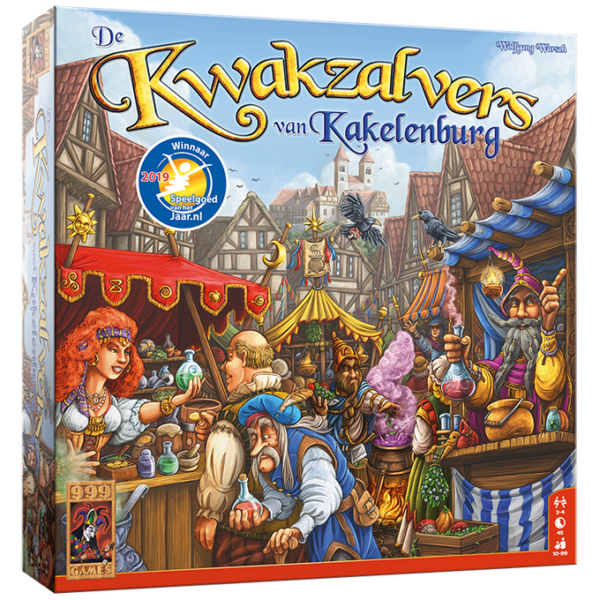 De Kwakzalvers van Kakelenburg - bordspel 999 games