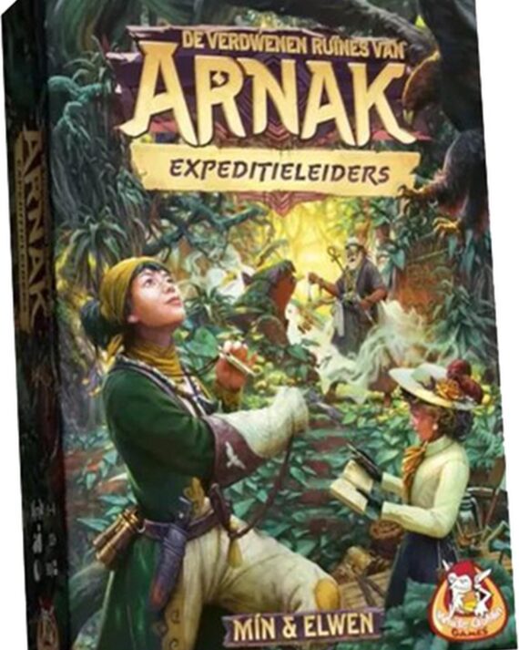 De Verdwenen Ruïnes van Arnak: Expeditieleiders uitbreiding White Goblin Games - bordspel