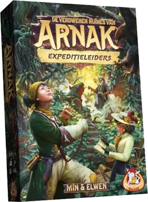 De Verdwenen Ruïnes van Arnak: Expeditieleiders uitbreiding White Goblin Games - bordspel