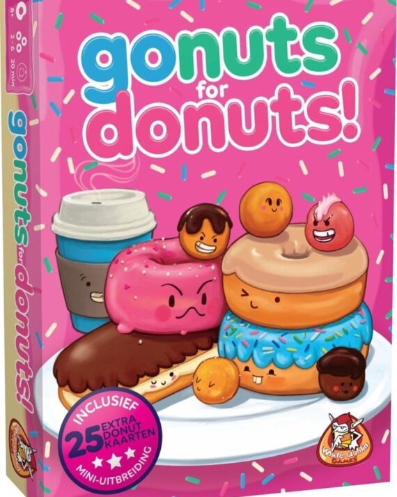 Go Nuts for Donuts - kaartspel White Goblin Games