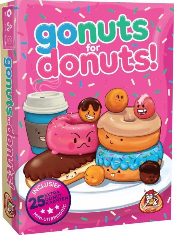 Go Nuts for Donuts - kaartspel White Goblin Games