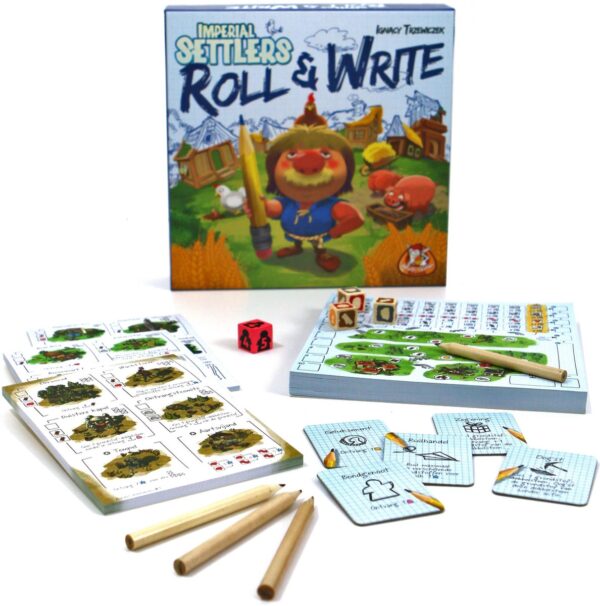Imperial Settlers: Roll & Write - dobbelspel White Goblin Games