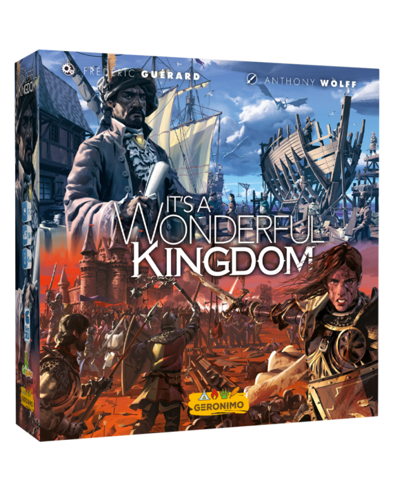 It’s a Wonderful Kingdom - kaartspel Geronimo, 2 spelers, machtig koninkrijk, middeleeuwse hertogdom