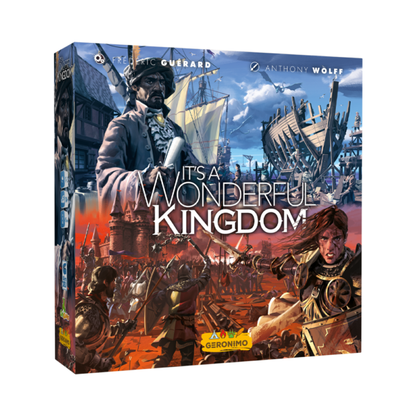 It’s a Wonderful Kingdom - kaartspel Geronimo, 2 spelers, machtig koninkrijk, middeleeuwse hertogdom