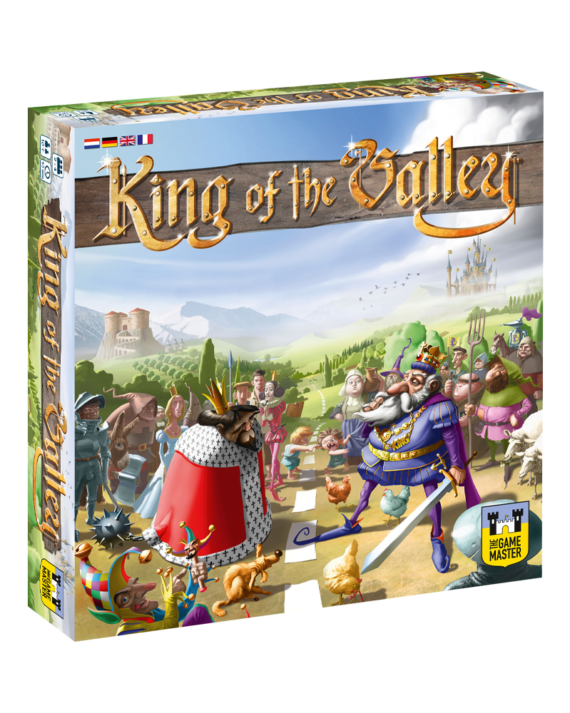 King of the Valley - bordspel Game master, koning,