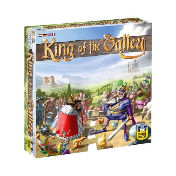 King of the Valley - bordspel Game master, koning,