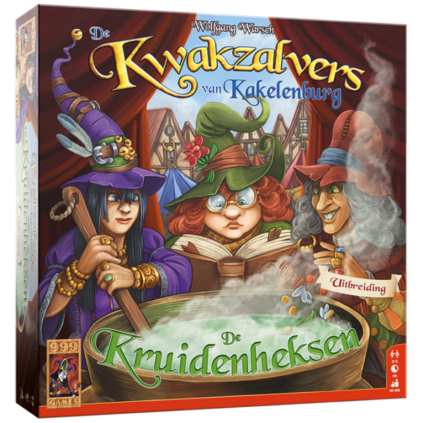 De Kwakzalvers van Kakelenburg: De Kruidenheksen Uitbreiding 999 games