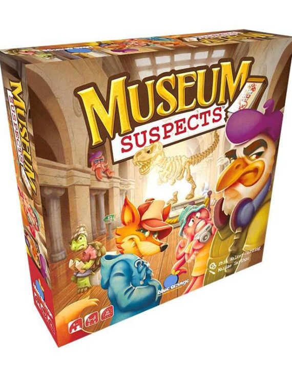 Museum Suspects - bordspel detectives, verdachten