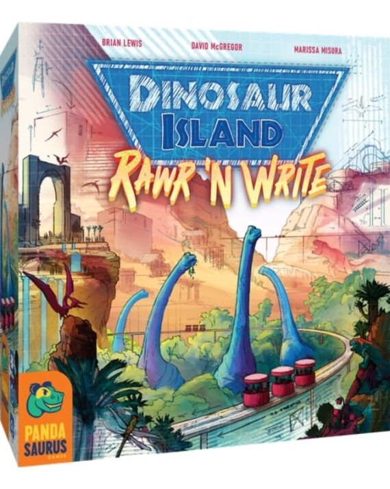 Dinosaur Island Rawr and Write - dobbelspel- Pandasaurus Games