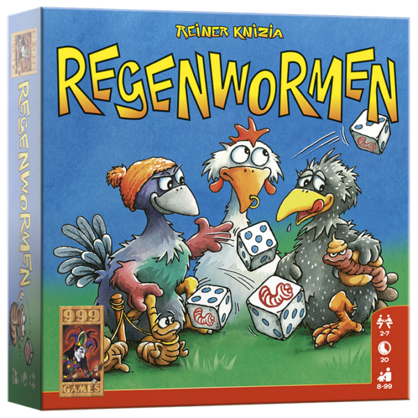 Regenwormen - dobbelspel 999 games
