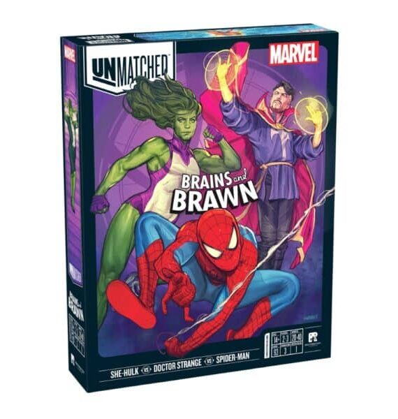 Unmatched Marvel: Brains and Brawn - bordspel Spiderman