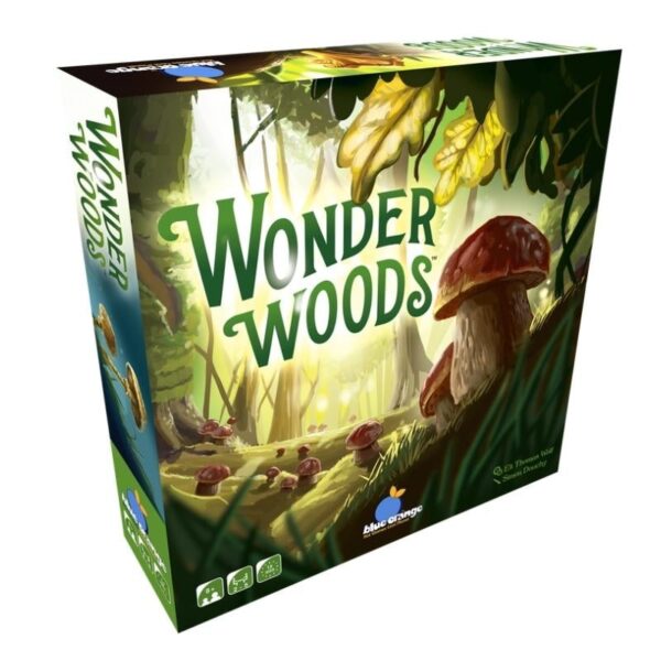 Wonder Woods - bordspel - Blue Orange herfst, paddenstoelen, bos, oogst, verzamelen