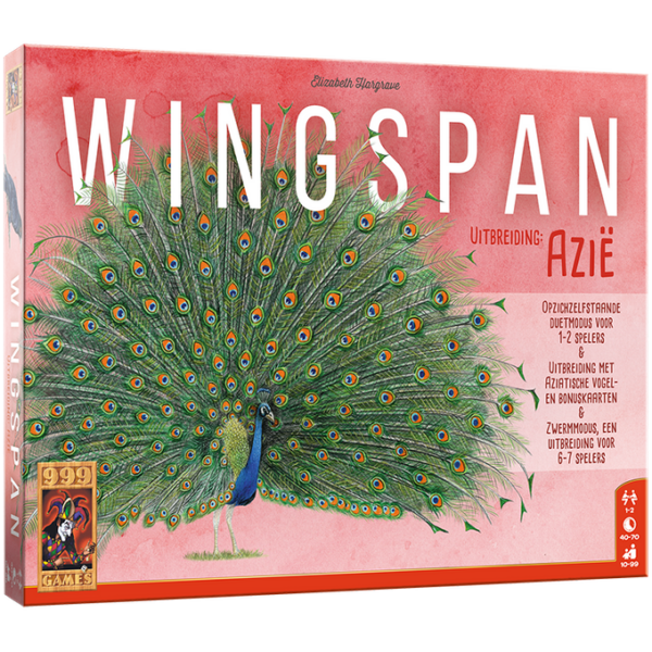 Wingspan uitbreiding: Azië 999 games Bordspel