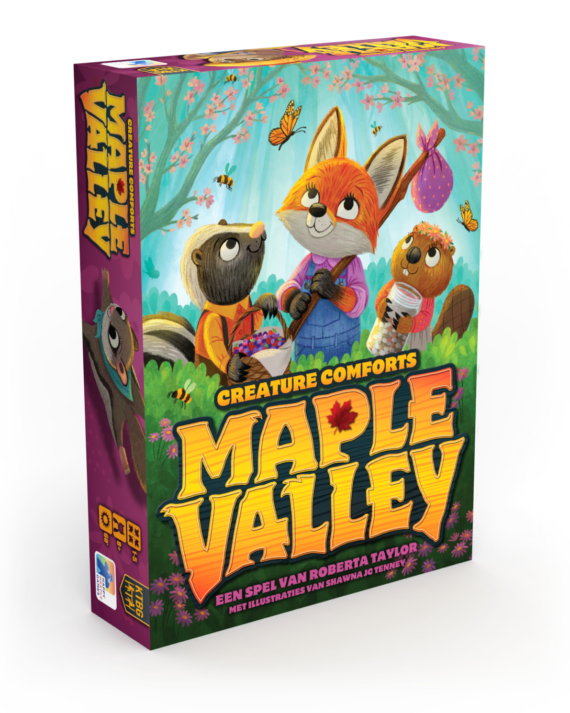 Maple Valley + Wooden (houten) Bits - bordspel Creature comforts