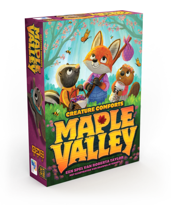 Maple Valley + Wooden (houten) Bits - bordspel Creature comforts