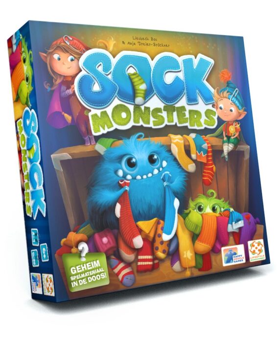 Sock Monsters - bordspel Happy Meeple Games