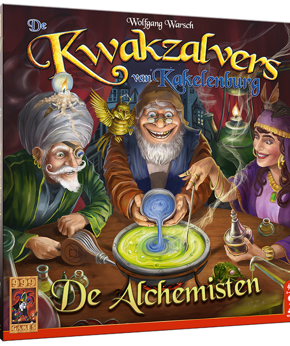 De Kwakzalvers van Kakelenburg: De Alchemisten uitbreiding - bordspel 999 games