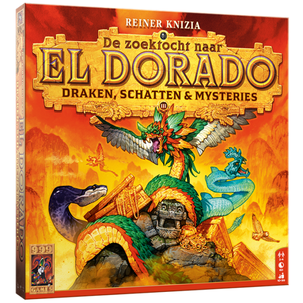 De Zoektocht naar El Dorado: Draken, Schatten & Mysteries uitbreiding 999 Games
