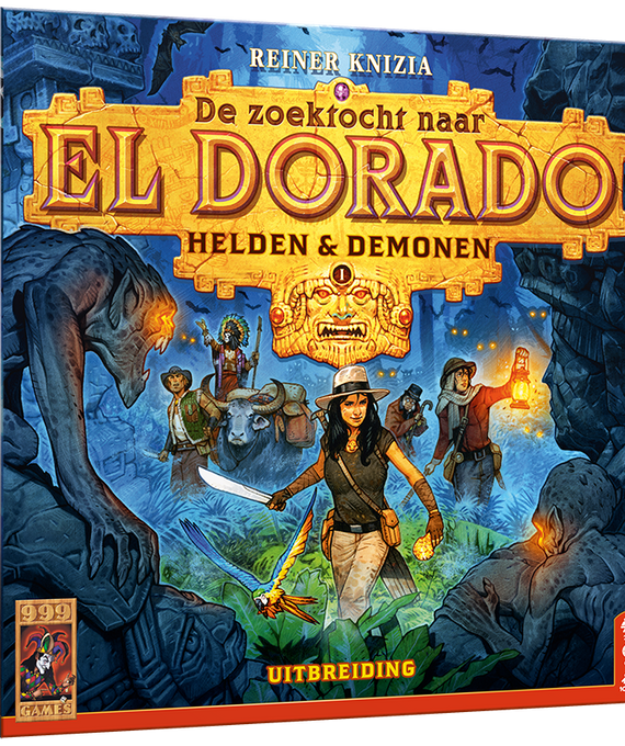 De Zoektocht naar El Dorado: Helden & Demonen uitbreiding 999 games