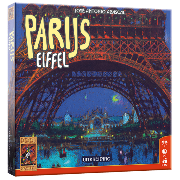 Parijs Uitbreiding Eiffel - bordspel 999 games