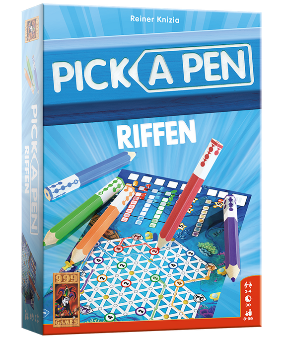 Pick a Pen Riffen - dobbelspel 999 games
