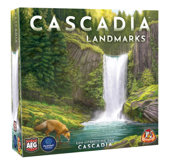 Cascadia Landmarks - uitbreiding White Goblin Games - bordspel